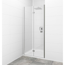 Sprchové dveře 100 cm, čiré, chrom SIKOSKN100