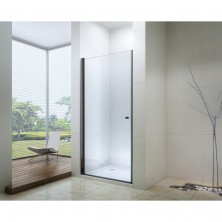 Mexen Pretoria sprchové dveře 70 cm, průhledné, černé - 852-070-000-70-00