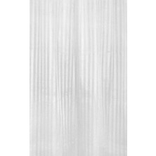 Sprchový závěs 180x200cm, polyester, bílá ZP001