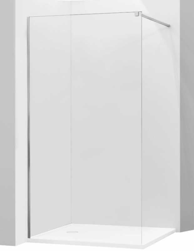 SPRCHOVÉ KOUTY - MEXEN profilová lišta pro KIOTO sprchovou stěnu, chrom 800-00-01