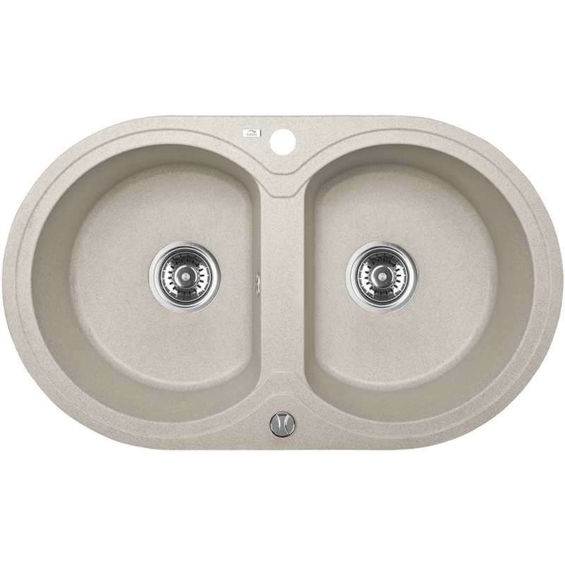 Laveo DAFNE SBD_420T Dvojdřez, granit béžová