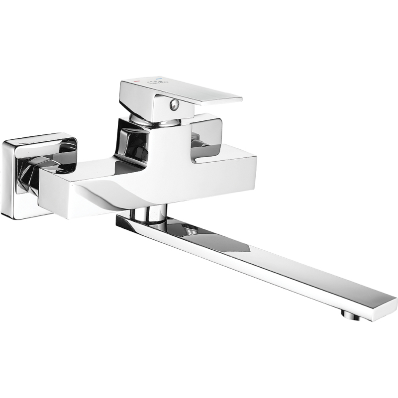 Laveo KVADRATO BLQ_080D Dřezová baterie, chrom