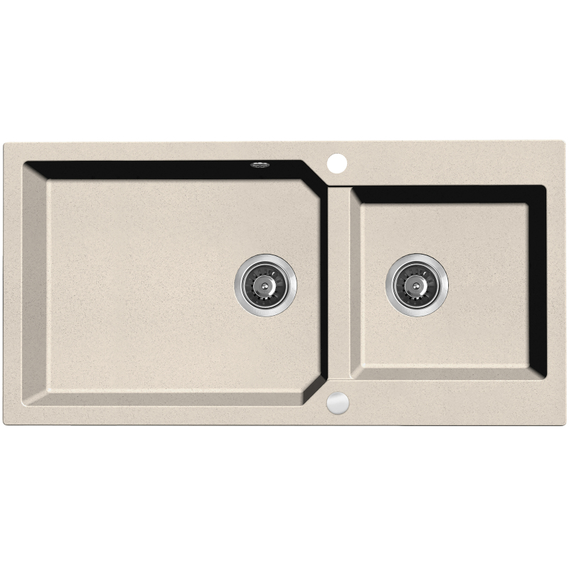 Kuchinox MILOS dvojdřez, granit SPM_4209