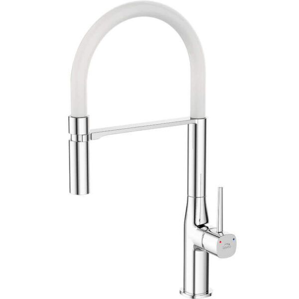 Laveo POLA BAP_678D Dřezová baterie, chrom-bílá