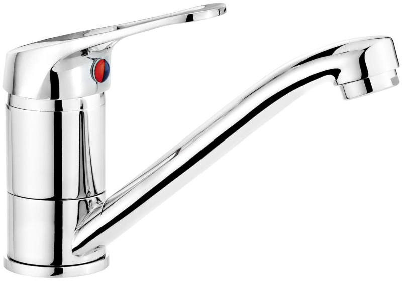 Deante LOBO umyvadlová baterie s otočným ramínkem, chrom BYU_026M