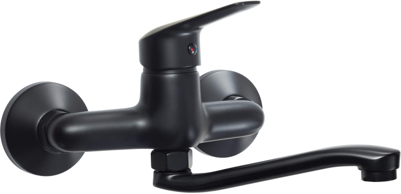 Deante BORO NERO nástěnná umyvadlová baterie BMO_N50M