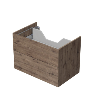 Koupelnová skříňka pod desku se 2 zásuvkami Naturel Ratio 80x56x50 cm dub Wellington ZB802Z56PU.D370