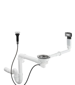 Sifon k dřezu Hansgrohe nerez 43931800
