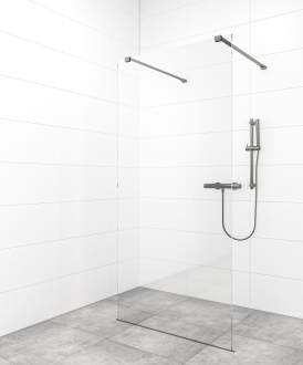 Walk-in 107x200,profil,zavětrování SATBWI110ZAVGM