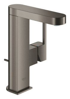 Umyvadlová baterie Grohe Plus s výpustí kart. hard graphite 23871AL3