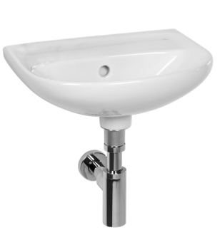 Umývátko Jika Lyra Plus 45x37 cm bez otvoru pro baterii H8153820001091