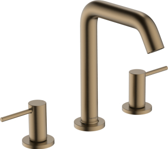 Umyvadlová baterie Hansgrohe Tecturis S s clic-clacem kartáčovaný bronz 73330140