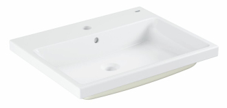 Zápustné umyvadlo Grohe Cube 60,5x49 cm, otvor pro baterii uprostřed 3947900H