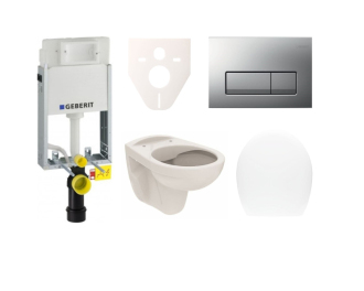 Cenově zvýhodněný závěsný WC set Geberit k zazdění + WC S-Line  SIKOGE1U8