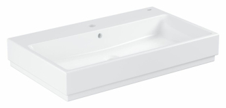 Umyvadlo Grohe Cube 80x49 cm, otvor pro baterii uprostřed 3946900H