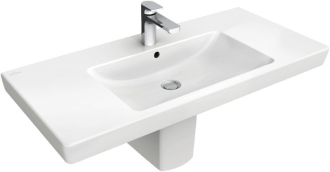 Umyvadlo Villeroy & Boch Subway 2.0 80x47 cm otvor pro baterii uprostřed 71758001