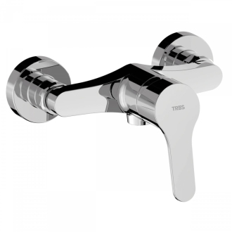 Sprchová baterie Tres Base-Tres bez sprchového setu 150 mm chrom 21526710