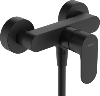 Sprchová baterie Hansgrohe Rebris S bez sprchového setu 150 mm matná černá 72640670
