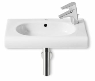 Umyvadlo Roca Meridian 55x32 cm otvor pro baterii vlevo A32724Y000
