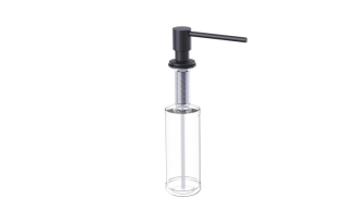 SAT zápustný dávkovač 320ml, černý mat SATDDAVZMC