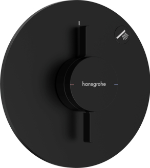 Sprchová baterie Hansgrohe DuoTurn S bez podomítkového tělesa matná černá 75618670