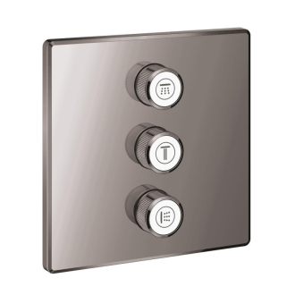 Vanová baterie Grohe Smart Control bez podomítkového tělesa Hard Graphite 29127A00