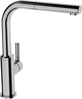 Dřezová baterie Hansa Ronda s vytahovací sprškou chrom 54912273