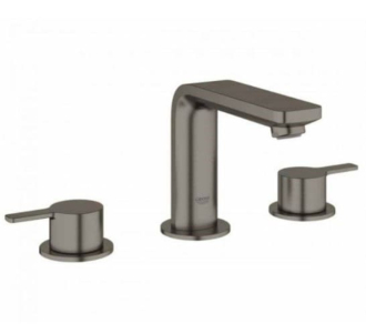 Umyvadlová baterie Grohe Lineare New s výpustí Brushed Hard Graphite 20304AL1