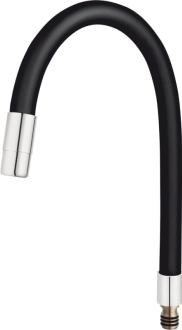 Elastické rameno Novaservis, černá-chrom RAM70710,0C