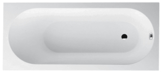 Obdélníková vana Villeroy & Boch Oberon 170x70 cm litý mramor levá i pravá UBQ177OBE2V-01