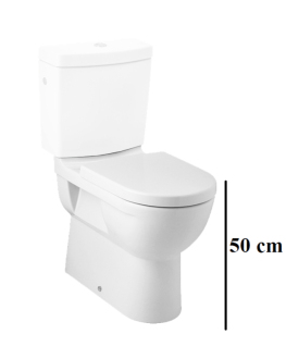 Wc kombi, pouze mísa Jika Mio vario odpad H8247160000001