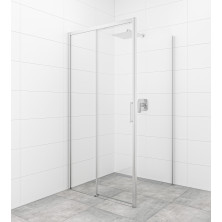 Sprch. dveře SIKOTEX + pevná stěna 80 SIKOTEXDBB100S80