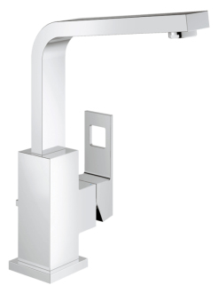 Dřezová baterie Grohe Eurocube s otočným raménkem chrom 31255000