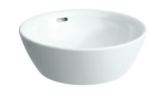 Umyvadlo na desku Laufen Pro 42x42 cm bez otvoru pro baterii H8129624001091