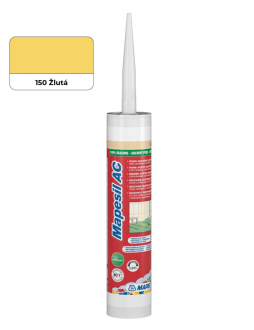 Silikon Mapei Mapesil AC žlutá 310 ml MAPS150
