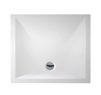 Sprchová vanička obdélníková Roth 90x80 cm litý mramor MAN SQ 080090 2E