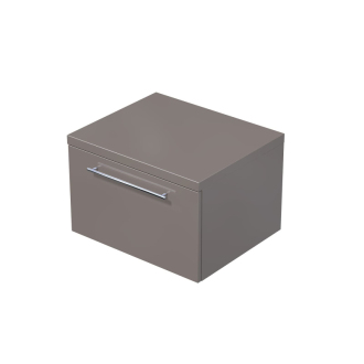 Koupelnová skříňka pod umyvadlo na desku Naturel Ratio 60x39,6x50 cm basalto lesk ND601Z36.A2496