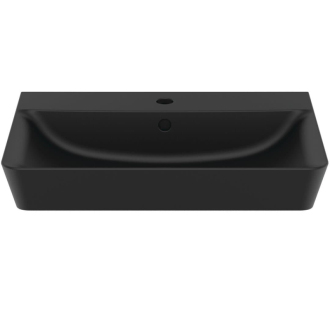 Umyvadlo Ideal Standard Connect Air 60x46 cm černá otvor pro baterii uprostřed E0298V3