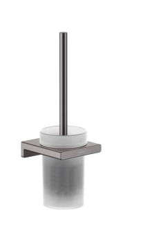 Wc štětka Hansgrohe AddStoris kartáčovaný černý chrom 41752340