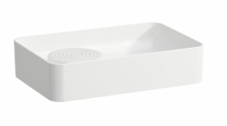 Umyvadlo na desku Laufen Val 55x36 cm bez otvoru pro baterii H8122820001091