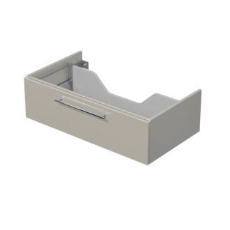 Koupelnová skříňka pod desku s 1 zásuvkou Naturel Ratio 90x26x50 cm kašmír lesk ZB901Z26.A3026