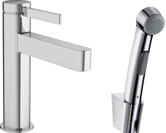 Umyvadlová baterie Hansgrohe Finoris s bidetovou sprškou chrom 76210000