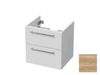 Koupelnová skříňka pod umyvadlo Laufen Pro Nordic Naturel Ratio 55,5x56x37 cm dub Nebraska přírodní PN602Z56.31