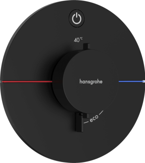 Sprchová baterie Hansgrohe ShowerSelect Comfort S bez podomítkového tělesa matná černá 15553670