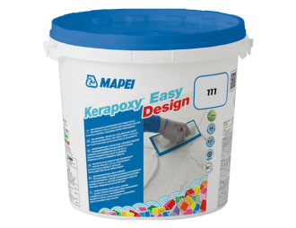 Spárovací hmota Mapei Kerapoxy Easy Design stříbrošedá 3 kg R2T MAPXED3111