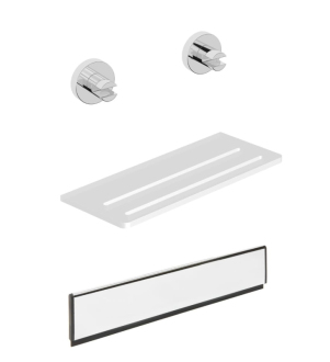 Set polička + stěrka X-way SATDBXW1CH