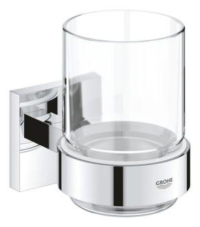 Sklenička Grohe Start Cube Accessoriess držákem chrom 41097000