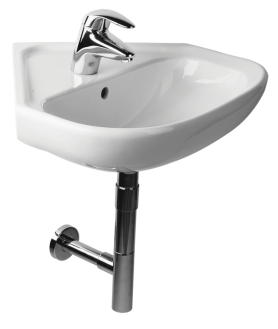 Umývátko Jika Deep 45x46 cm otvor pro baterii uprostřed H8166120001041
