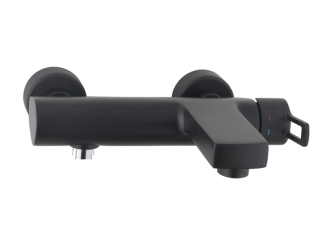 Vanová baterie Paffoni Vallone bez sprchového setu 150 mm černá RIN022NO