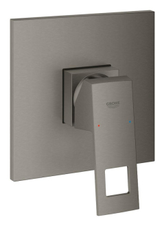 Sprchová baterie Grohe Eurocube bez podomítkového tělesa kartáčovaný Hard Graphite 24061AL0
